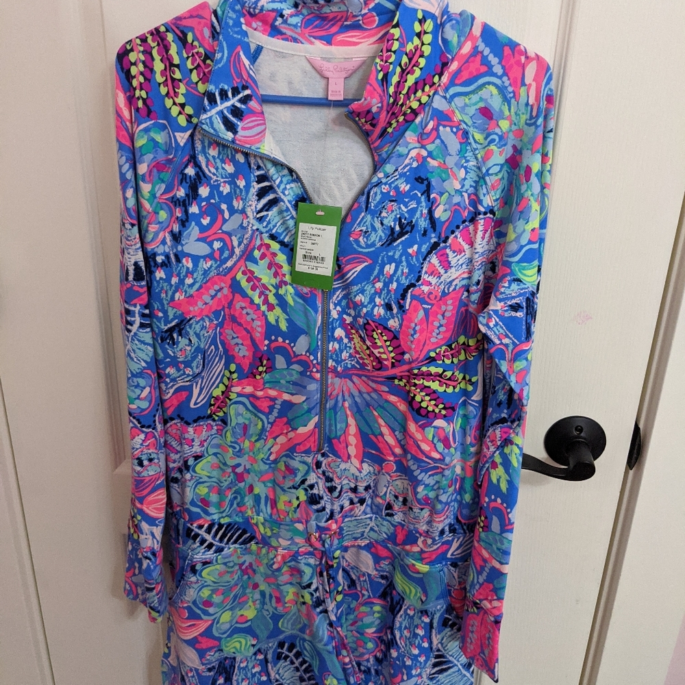 Lilly Pulitzer Skipper Romper in Treasure Garden